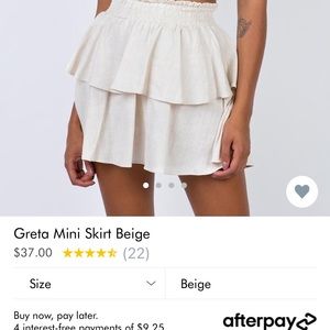 Princess polly Greta skirt